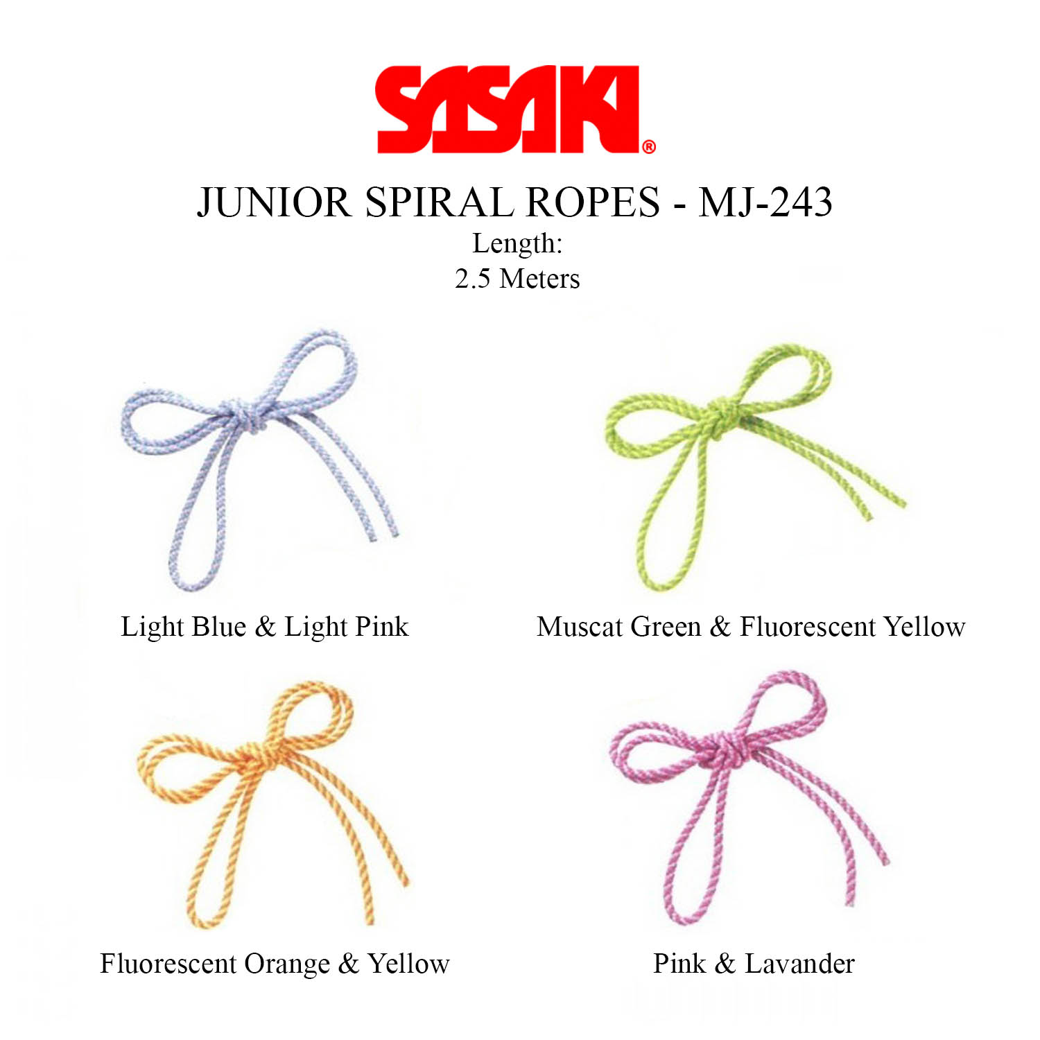 Spiroidal Ropes Sasaki Junior Spiral Ropes MJ-243 | Jenerg